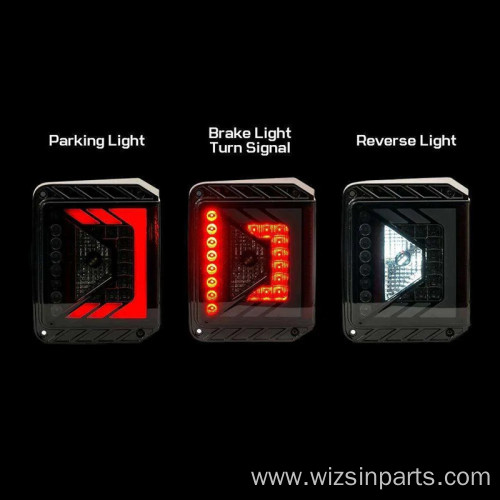 3D LED Jeep Wrangler Taillights